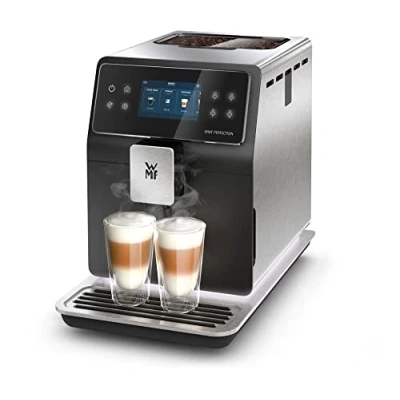 Image of WMF Perfection 840L Coffee Machine with Milk System, 15 Specialties Beverages, Double Thermal Block, Stainless Steel Grinder, User Profile Storage