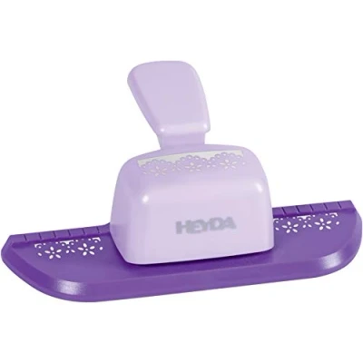 Image of Heyda 203687481 Border Punch with Flower Design Size Approx. 1.5 cm