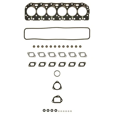 Image of 0411268010, 0411268011, 041127900271 Gasket Set, cylinder head AJUSA 52089000 with gasket, valve stem seals FIBERMAX