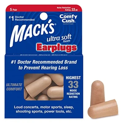 Image of Mack&#039;S Ultra Safesound Ear Plugs (5 Pair Box)