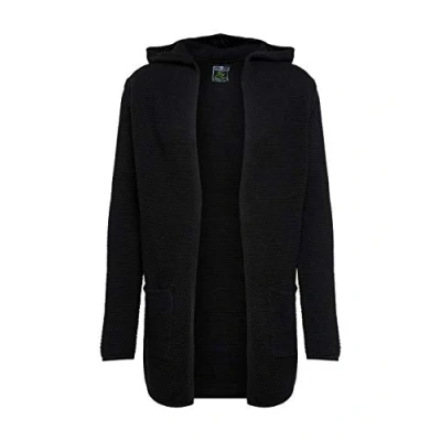 Image of KEY LARGO Men&#039;s MST Transformer Cardigan Sweater, Black (1100), L
