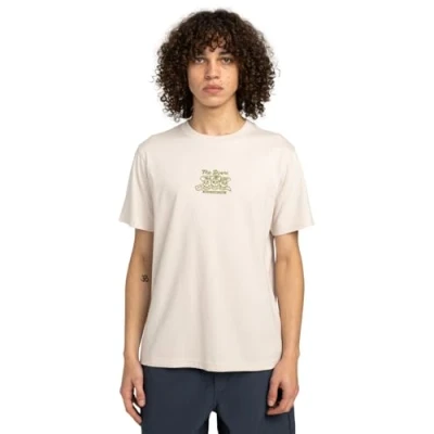 Image of Element T Shirt Timber Skeleton Gang SS Young Mens Beige L