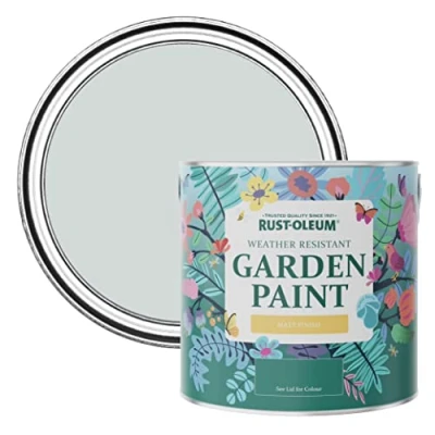 Image of Rust Oleum Grey Mould Resistant Garden Paint In Matt Finish Dove 2.5L