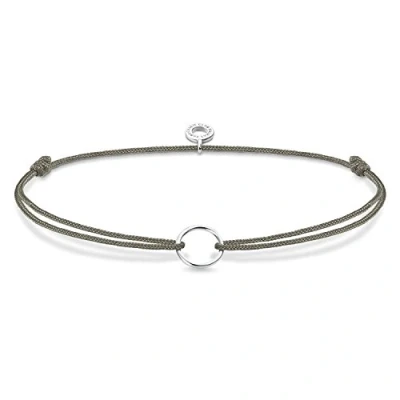 Image of Thomas Sabo Women Charm Bracelet Little Secret Circle 925 Sterling Silver LS066 173 5 L20v