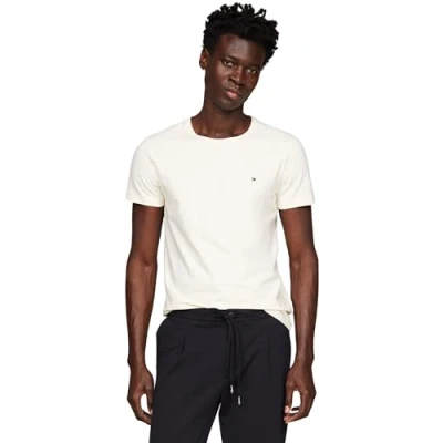 Image of Tommy Hilfiger SLIM FIT TEE Basic Tshirt, Men&#039;s, Size: XXL, Calico