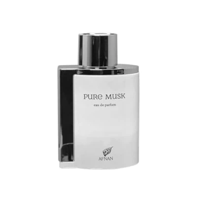 Image of Afnan Pure Musk eau de Parfum (EDP) Woody Musky Perfume Spray 100ml Unisex Warmth of Seduction (Packing May Vary)