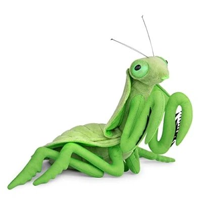 Image of lilizzhoumax Simulation Mantis Plush Toy 33cm/13, Realistic Stuffed Animal Toy, Cute Super Soft Home Decoration Toys, Gift for Kids
