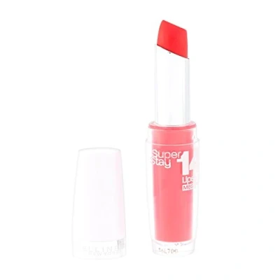 Image of 3 x Maybelline Superstay 14 Hour Wear Lipsticks 3.5g 575 Red Rays