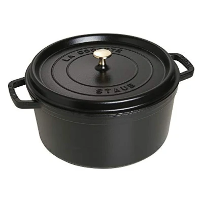 Image of Staub Casserole Cocotte Black ø 30 cm / 8.35 Liter