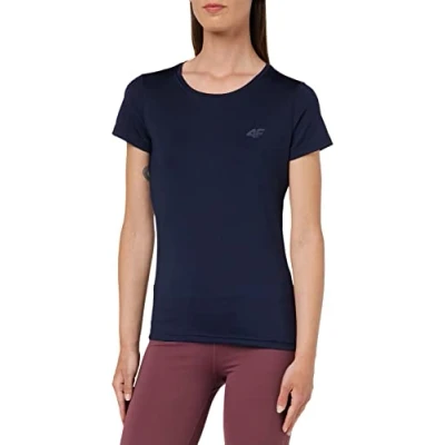 Image of 4F Women&#039;s Functional T Shirt Tsdf352 Tshirt, Navy, S