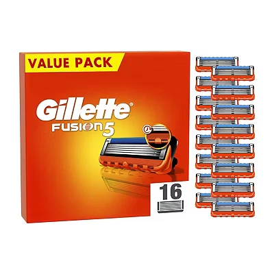 Image of Gillette Fusion5 Replacement Razor Blades, 16 pieces