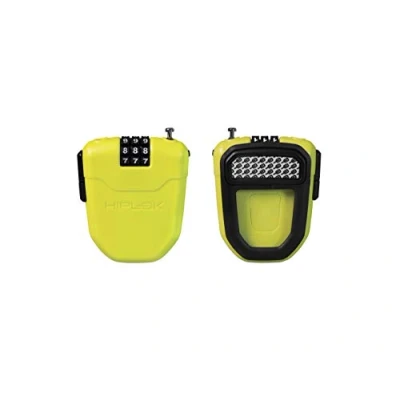 Image of Hiplok B0002102 HIPLOCK_5060277660944 Padlock, Lime, One Size