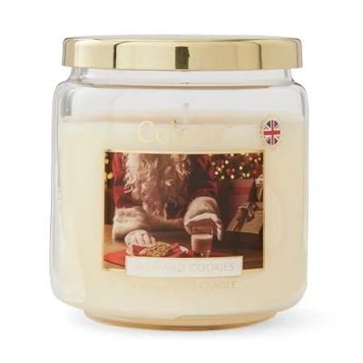 Image of Colony Milk &amp; Cookies Medium Jar, Up to 75hrs, Ivory