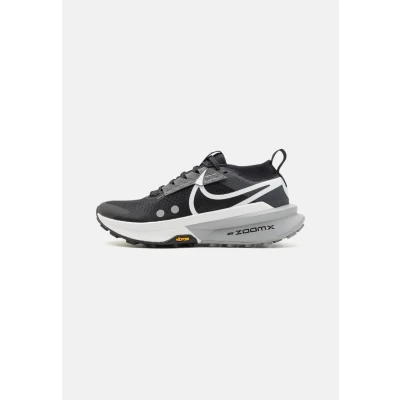Image of Nike Performance Zoomx Zegama Trail running shoes, Men&#039;s, Size: 5.5, Black/white/wolf grey/anthracite Textile/synthetics