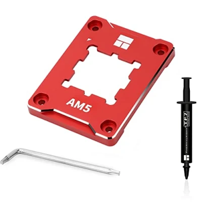 Image of Thermalright ASF RED AM5 CPU Holder, Corrective Anti Bending Fixing Frame, Full fit Fixed Non Marking Mounter, Contact Cooler Standard