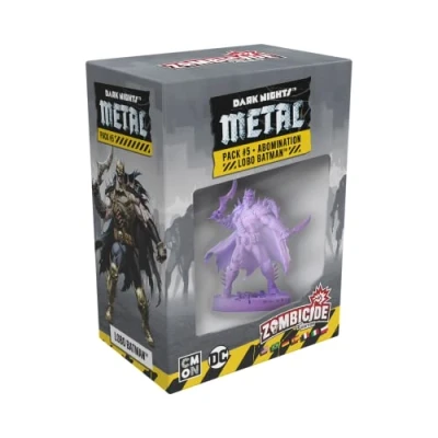Image of CMON Zombicide Dark Nights Metal Pack #5 Set of Justice League Miniatures Compatible with 2nd Edition Game for Adults Ages 14+ 1 6 Players Average Playtime 60 Minutes Made