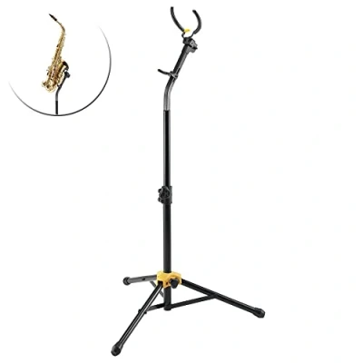 Image of Hercules DS730B AGS Alto/Tenor Saxophone Stand, Black