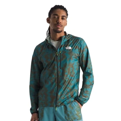 Image of The North Face Higher RUN WIND Jacket Windbreaker, Men&#039;s, Size: XS, Algae blue