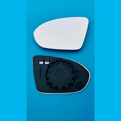 Image of Fits to VAUXHALL ASTRA K (2015 2024), CORSA(2015 2024) &amp; INSIGNIA B(2017 Heated Base Wing Mirror Glass Left Hand Passenger Side