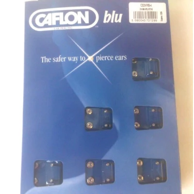 Image of Caflon Blu White Stainless April Mini Birthstone Studs, 0.07 kg