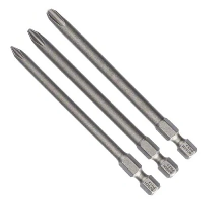 Image of Bosch 2607001757 89 mm Screwdriver Bits (3 Piece)
