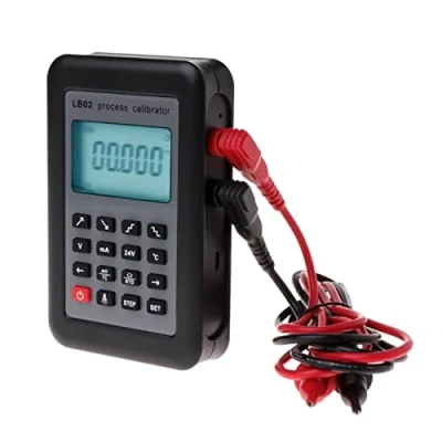 Image of IGASHI Rechargeable smart digital multimeter LB02 Resistance Current Voltmeter Signal Generator Source Process Calibrator 4 20mA/0 10V/mV LCD Display