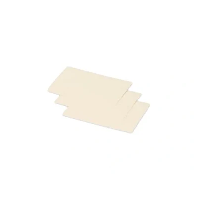 Image of Clairefontaine Ref 11288C Pollen Iridescent Card (Pack of 25 Sheets) 70 x 95mm Sized, 210gsm Grained Card, Acid Free, Inkjet &amp; Laser Printer Compatible Cream