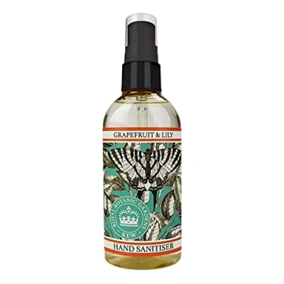 Image of Royal Botanical Gardens Kew Grapefruit and Lily Luxury Hand Sanitiser Spray 100ml