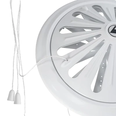 Image of Adjustable 80 160mm Round Mechanical Airflow Vent with Pull Cord