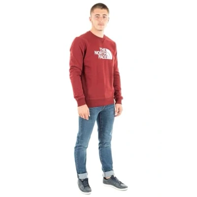Image of THE NORTH FACE Drew Peak Crew Sweatshirt Cordovan XS