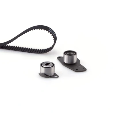 Image of 7701471866, 7701476884 Timing belt kit GATES FleetRunner Micro V Stretch Fit K015484XS RENAULT: CLIO 2, 1