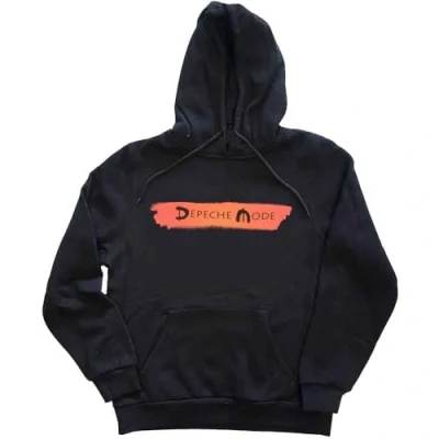 Image of Rock Off officially licensed products Depeche Mode Red Logo Global Spirit Tour Pullover Hoodie XL