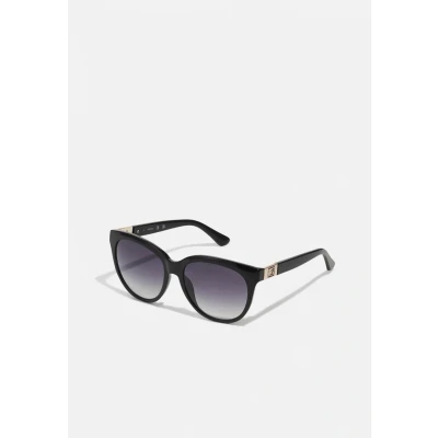 Image of Guess Sunglasses, Women&#039;s, Size: 56, Shiny black