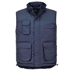 Image of Portwest Classic Bodywarmer, Size: 4XL, Colour: Navy, S415NAR4XL