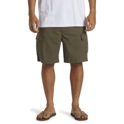 Image of Quiksilver Taxer Shorts, Men&#039;s, Size: Small, Grape leaf