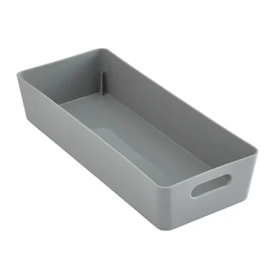 Image of Wham 10.01 30cm Rectangular Home Studio Storage Basket (Grey)