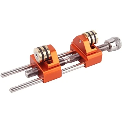 Image of O&#039;SKOOL Versatile Honing Guide Sharpening Jig Fits Chisels or Planer Blades 0.15&quot; to 3.5&quot;, Rust Resistant Body