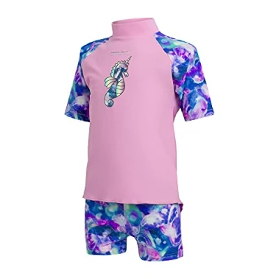 Image of Speedo Girl&#039;s Sun Protection top and Shorts