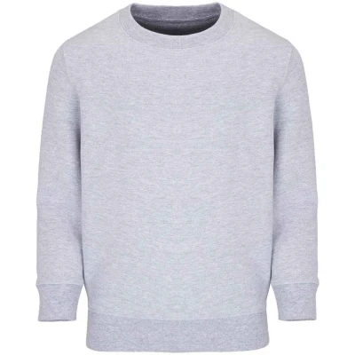 Image of SOLS Childrens Unisex Childrens/Kids Columbia Marl Sweatshirt (Grey) Size 14Y