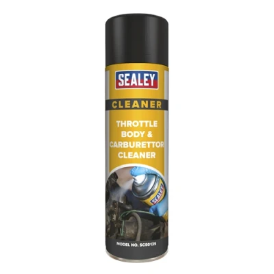 Image of Sealey Throttle Body &amp; Carburettor Cleaner 500ml Pack of 6