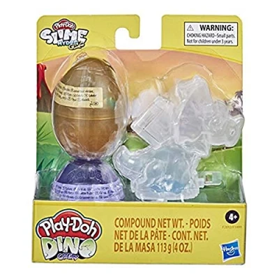 Image of Play Doh Slime Hydro Glitz Dino Crew Triceratops