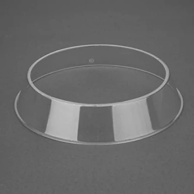 Image of Vogue Polycarbonate Plate Ring, Clear, Size: 40(H) x 215(Ø)mm, Cover Supplied Separately (K483), Stackable Dishwasher &amp; Freezer Safe, K481