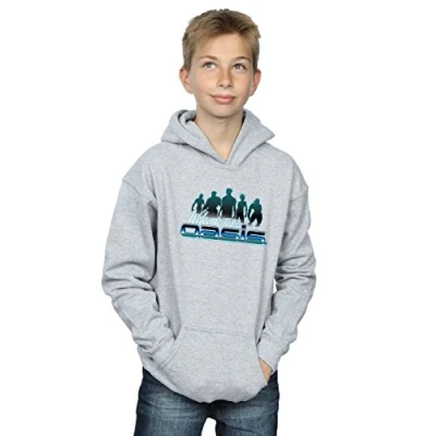 Image of Ready Player One Boys Welcome to The Oasis Hoodie Sport Grey 12 13 Years
