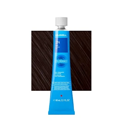 Image of 2N Natural black Goldwell Colorance Naturals tb 60ml