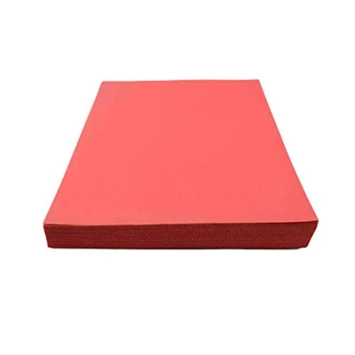 Image of House of Card &amp; Paper A4 220 GSM Coloured Red (Pack 100 Sheets) HCP146