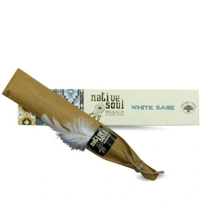 Image of Native Soul Incense Smudge Sticks White Sage Single 15 gram Packet