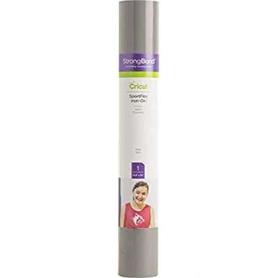 Image of Cricut SportFlex Iron On Grey 61 cm (24 inch) Heat Transfer Vinyl Roll (HTV) For use with all Cutting Machines