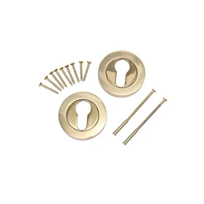 Image of Escutcheon Euro Polished Brass