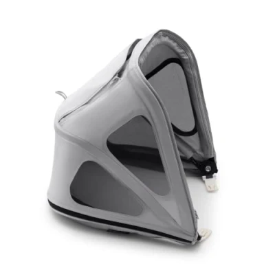 Image of Bugaboo Bee Breezy Sun Canopy, Misty Grey