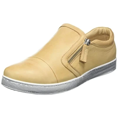 Image of Andrea Conti Women&#039;s Trainers Sneaker, Camel, 4 UK